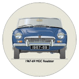 MGC Roadster (wire wheels) 1967-69 Coaster 4